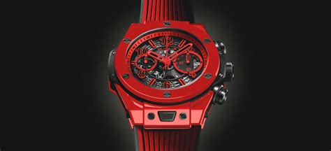 hublot rojo|hublot original watches.